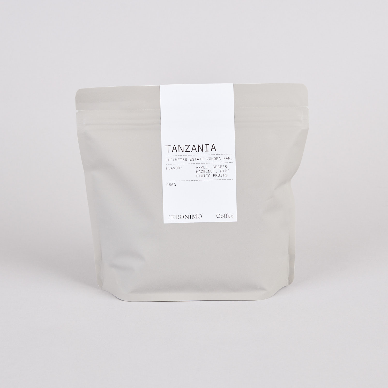 Jeronimo Kaffee Tanzania 250gr
