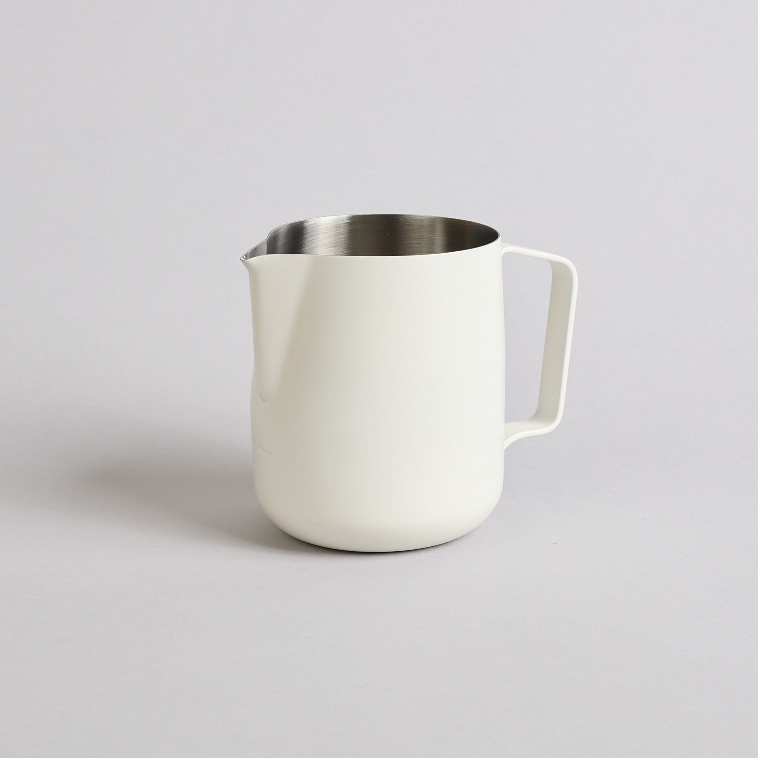Matt weisses WPM Milchkaennchen 600ml