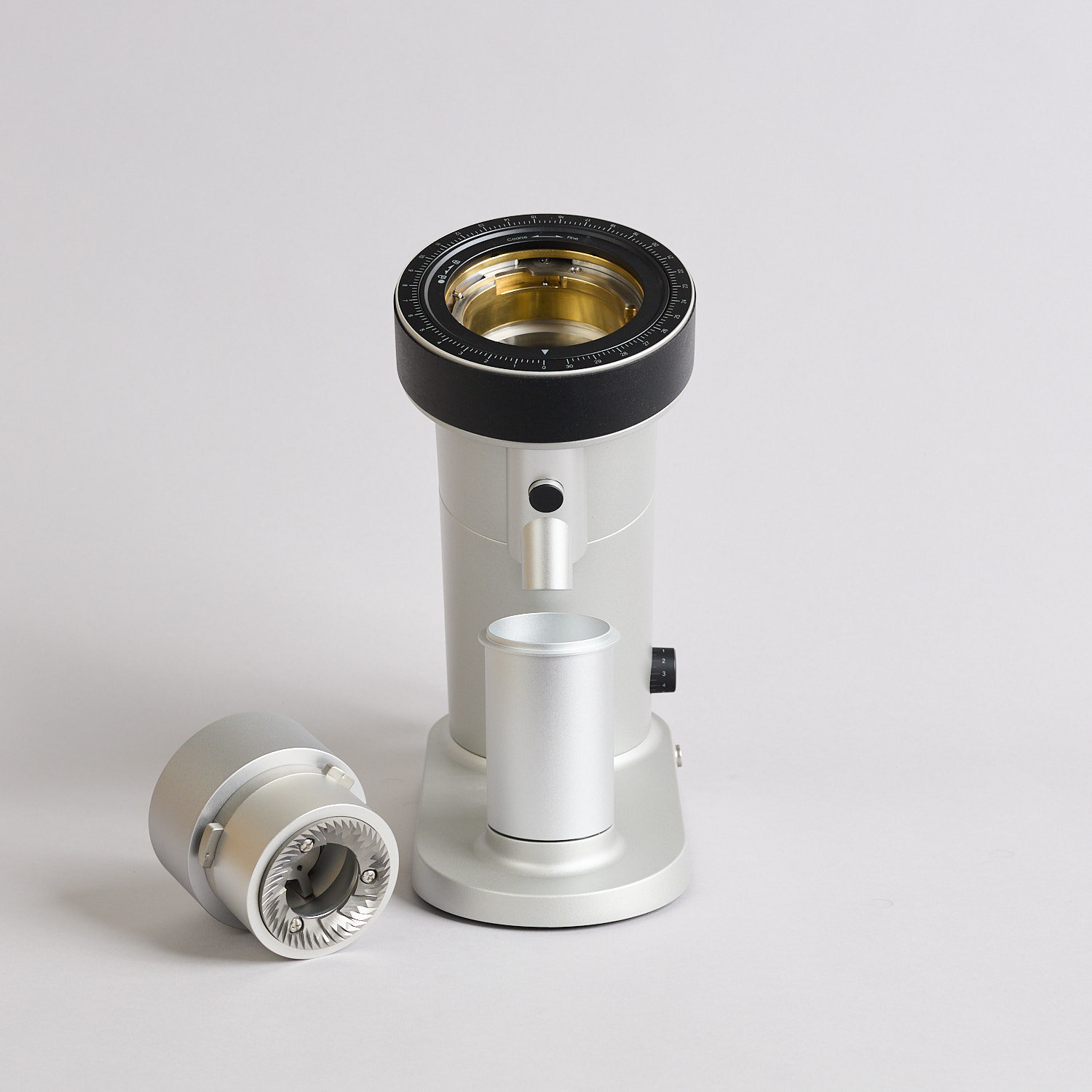 Silberne WPM Single-dose Kaffeemuehle ZP1