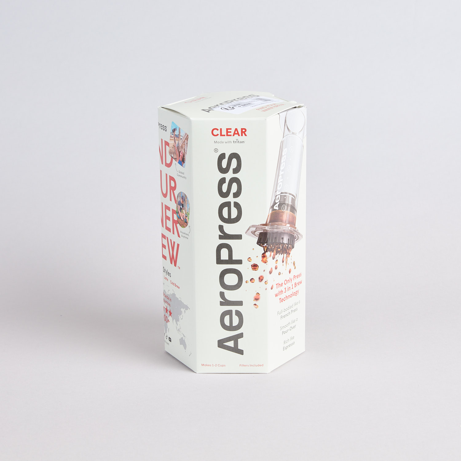 Aeropress Coffee Maker clear