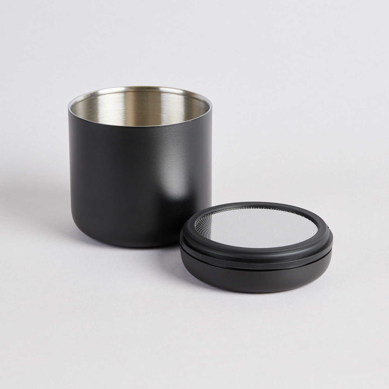 Schwarzer Fellow Atmos Canister Vakuumbehaelter 280gr 0.7L