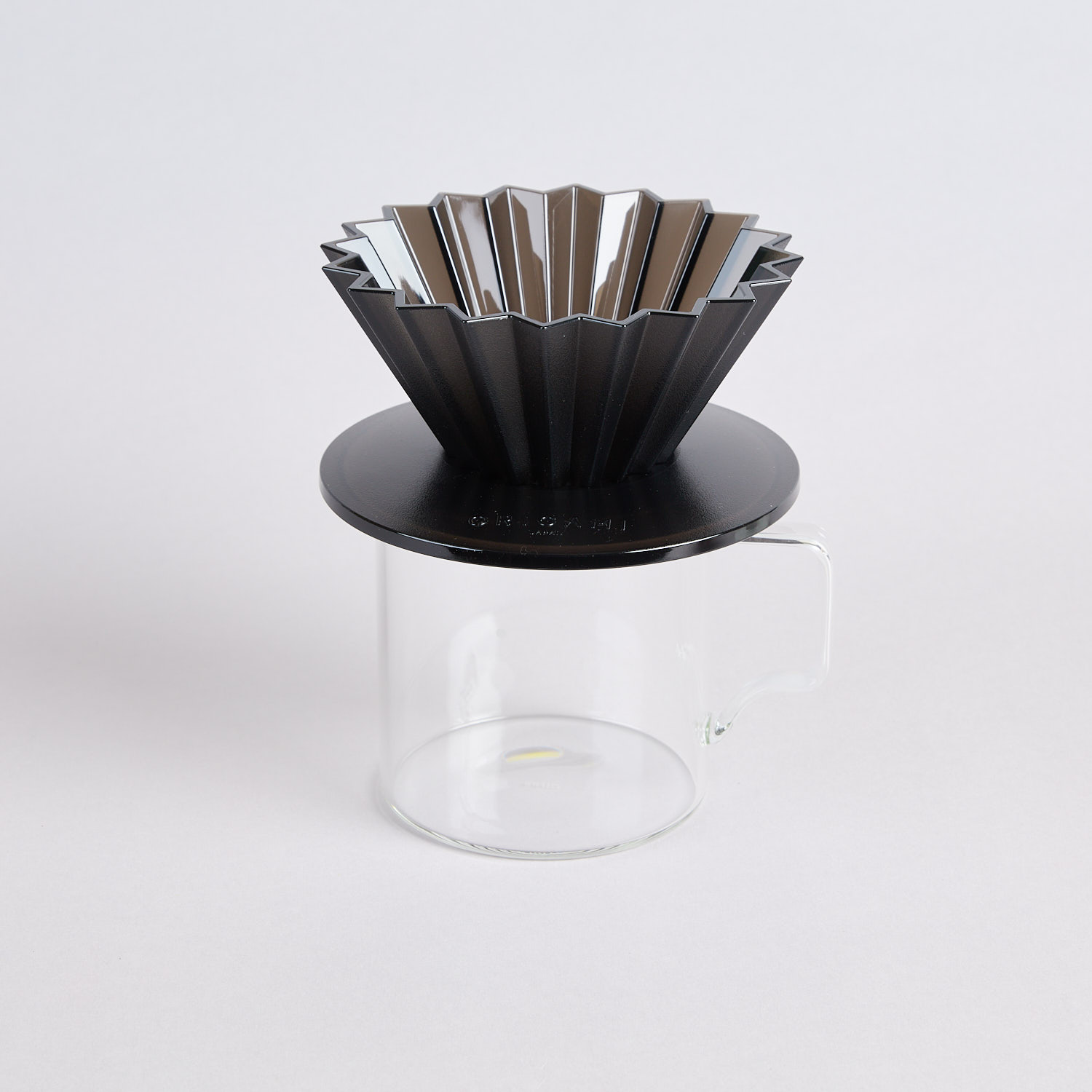 Schwarzer Dripper von Origami Air Small