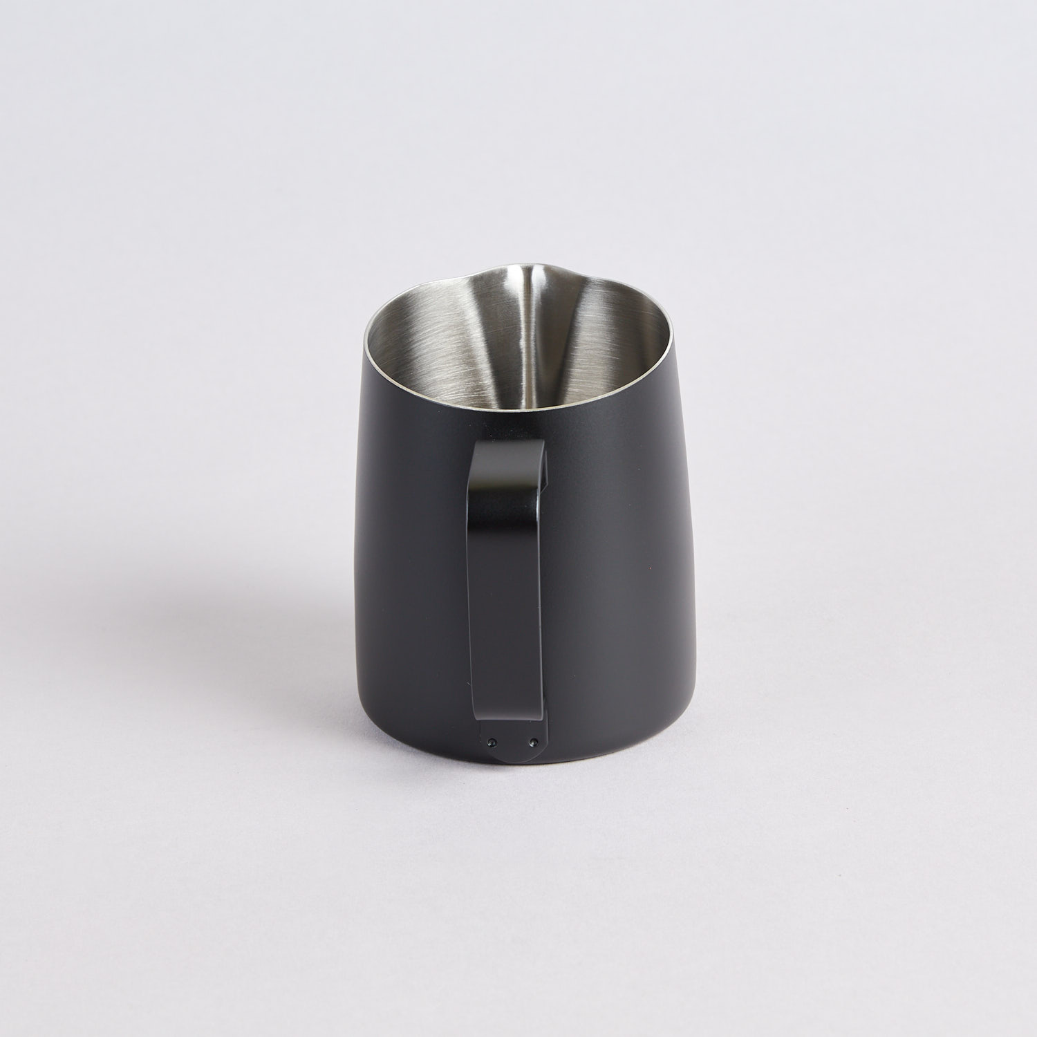 Schwarzes Milchkaennchen von WPM 300ml Round Spout