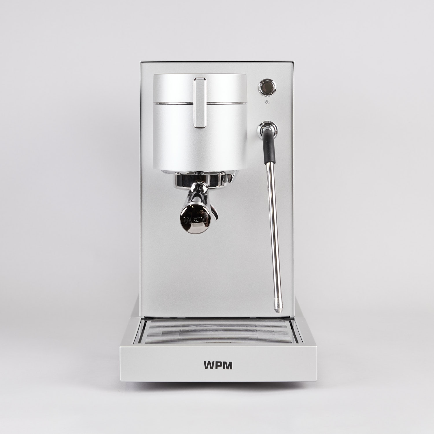 Silberne WPM Primus Siebtraeger Maschine